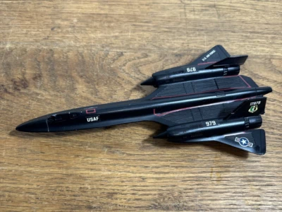 Ertl Lockheed Sr-71 Blackbird Die Cast 10" USAF Military Reconnaissance Aircraft - Image 1 of 4
