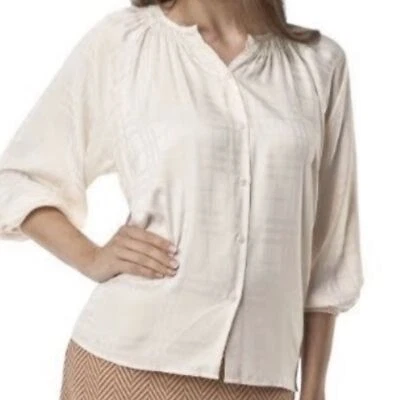 Блузка Tucker for Target кремовое оконное стекло большой размер - Изображение 1 из 4