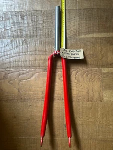 RETRO STEEL ROAD BIKE FORKS / or TANDEM / 1 INCH DIA / 700c / THREADLESS - Picture 1 of 10