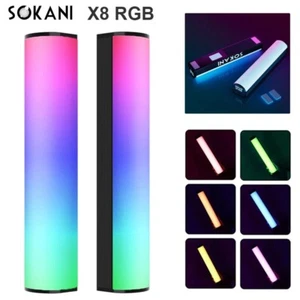 Sokani X8 RGB Tube LED Video Light Handheld Photography Fill Light APP Control  - Picture 1 of 10