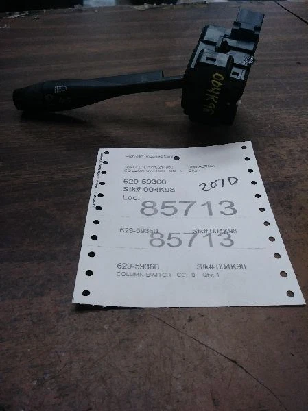 Column Switch Turn Signal And Headlamps Fits 95-01 ALTIMA 101151 - Image 1 of 1