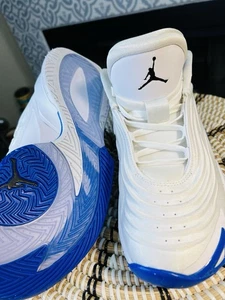 Nike Jordan Luka 3 TB White Hyper Royal Basketball Shoe FQ7453-160 Men's Size 8 - Picture 1 of 17