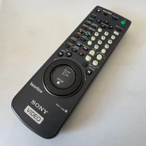 Genuine SONY RMT-V196 Remote Control for VHS VCR Player & Recorder SLV-E820 - Picture 1 of 5