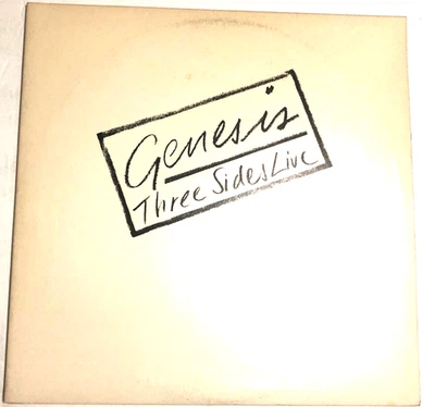 Genesis Three Sides Live 2x Lp Phil Collins Nm - Image 1 of 4
