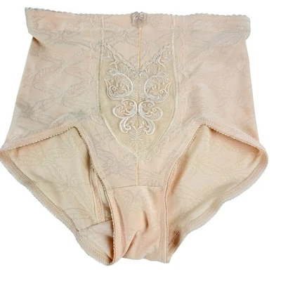 De colección Forma de Pétalos Faja Bragas Grande Corte Alto Pierna Prendas Moldeadoras Pin Up Glamour Modelador Foto 1 de 4