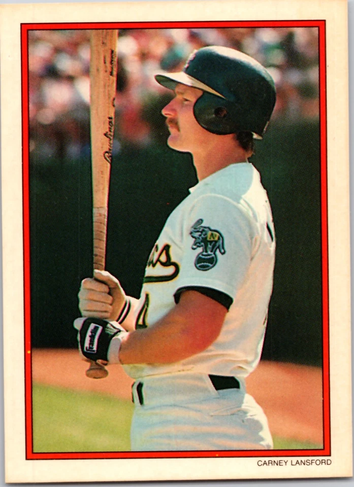Carney Lansford 1990 All-Star Set Collector's Edition Topps #6 - Image 1 of 2