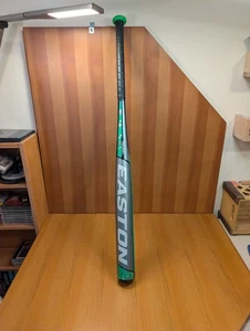Easton Rebel SP10 34" 28 oz -6 mazza da softball in lega nero/verde 2-1/4" 34/28 - usata in ottime condizioni - Foto 1 di 8