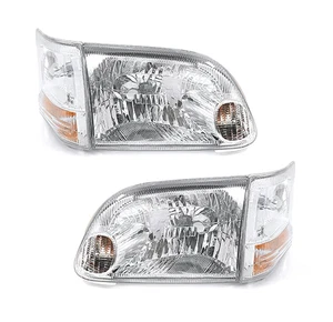 Headlight & Corner Light Set Toyota Hiace Wagon 100 Series Left & Right NEW JDM - Picture 1 of 6