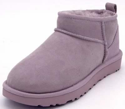 UGG - Womens Classic Ultra Mini Boots | Pale Smoke | 1116109-PSK | Authentic New - Image 1 of 4