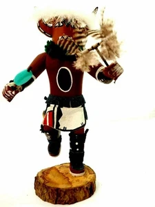 Sharp Navajo Fox Kachina 11" signiert - Bild 1 von 10