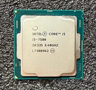 7Th Gen Intel Core i5-7500 LGA 1151 CPU Processor 3.40GHz Quad Core SR335 65W - Image 1 of 2