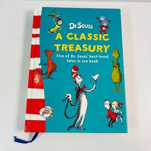Dr Seuss A Classic Treasury Hardcover Book Five of Dr Suess Best Loved Tales - Picture 1 of 12