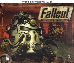 Fallout PC Game 1997 Windows 10 11 - Picture 1 of 4