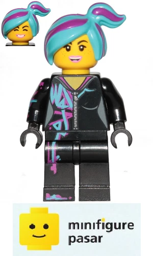 tlm201 Lego The Lego Movie 2 70847 - Lucy Wyldstyle Minifigure - New - Image 1 of 1