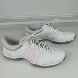 Nike Womens Delight II 335938-161 White Golf Cleats Shoes Sneakers Size 8 - Picture 1 of 18
