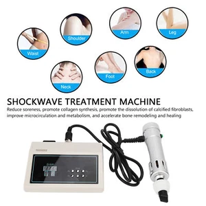 Shock Impulse Therapy Machine Silver Bonesetting Heads Shock Wave Machine - Picture 1 of 24