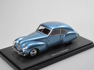 Autocult 06059 Mercury Paragon Graf von Goertz prototipo 1940 blu metallizzato 1:43 - Foto 1 di 5