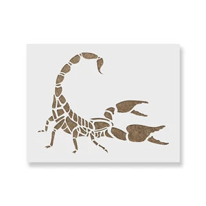 Scorpion Stencil - Durable & Reusable Mylar Stencils - Picture 1 of 5