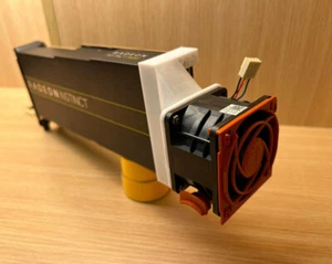 fan heatsink(Fan kit)for AMD Radeon Instinct MI25 MI50 MI60 MI100 graphics card - Picture 1 of 5