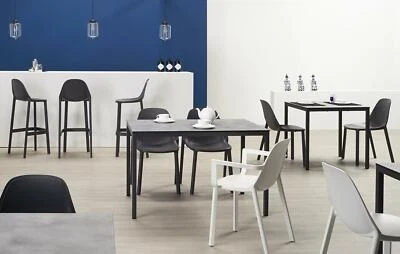 SET 4 POLTRONE PIU' CON BRACCIOLI -SCAB - Immagine 1 di 4