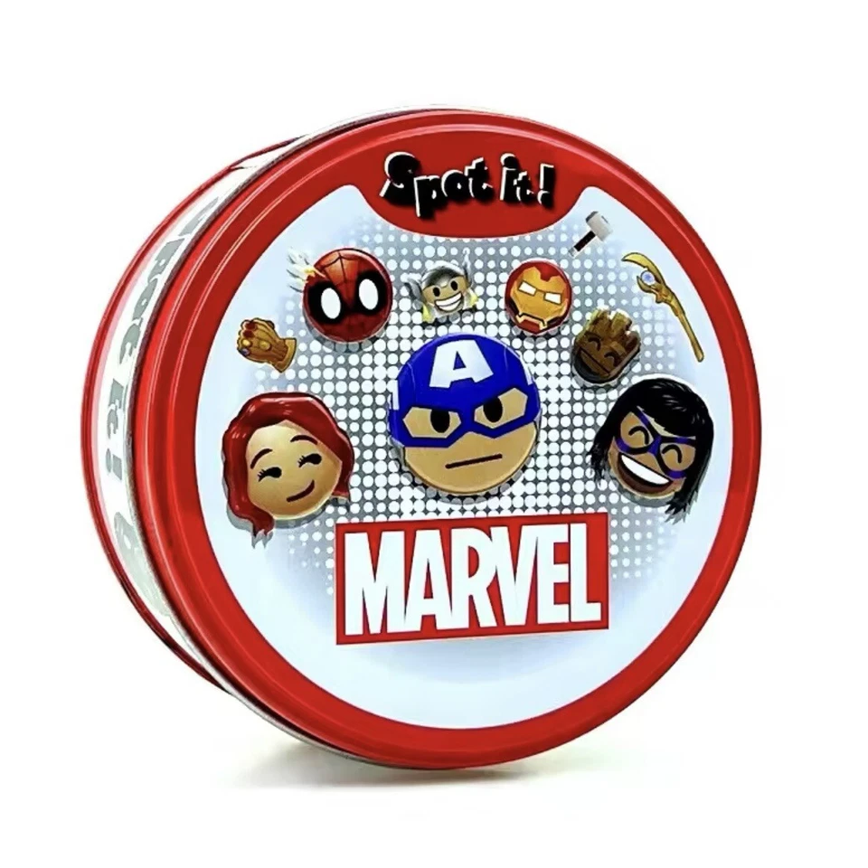 Dobble Spot It Marvel Brettspiel Familienspiel Minigames Paket New - Bild 1 von 1