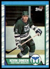 1989-90 Topps Kevin Dineen Hartford Whalers #20