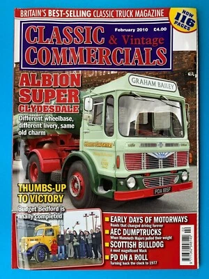 Classic & Vintage Commercials Magazine - Feb 2010 - Albion Super Clydesdale - Image 1 of 3
