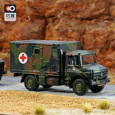 X CAR TOY 1/64 Unimog Field Rescue Vehicle alloy cartoy Finished Product #131 - Image 1 of 4
