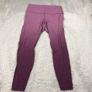 Pantalón Lululemon Align 28" Mujer 12 Púrpura Ombre Spray Calzas de tiro alto - Imagen 1 de 5