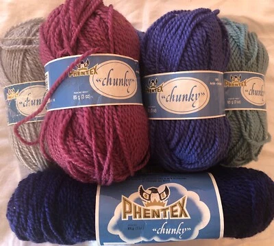 HILO GRUESO PHENTEX VINTAGE - 3 OZ CADA UNO - Elige el color Foto 1 de 4