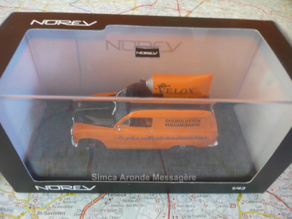 SIMCA Aronde Messagère VELOX NOREV 1/43 en Boite - Photo 1/1