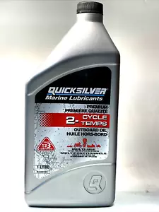 Aceite de motor Quicksilver Premium 2 tiempos (paquete de 2) - 2 litros - Imagen 1 de 3