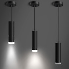 Pendant Light, Modern Black Pendant Lights Fixture, Unique LED Pendant Lighting 