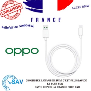 Originale Câble Type C DL129 Pour Oppo Reno 3 Pro,Find X2,X2 NEO,X2 LITE,X2 PRO - Photo 1 sur 1