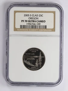 2005 S 25C Clad Oregon NGC PF70 Ultra Cameo - Picture 1 of 4