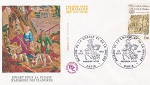 France 1981 FDC Home of The Chase And Nature yt - Picture 1 of 1