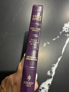 holy bible words of christ in red Thomas Nelson - Picture 1 of 6