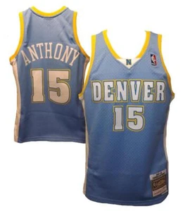 Neu 2003-04 Carmelo Anthony #15 Denver Nuggets Herren Mitchell & Ness Trikot $ 130 - Bild 1 von 12