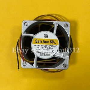 1PCS  Sanyo SANYODENKI 9LG0612P4S007 60X25MM DC12V 0.67A PWM cooling fan - Picture 1 of 3