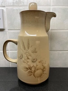 Vintage Memories/ Images Tall Coffee Pot Denby Unused Original Shape - Picture 1 of 12