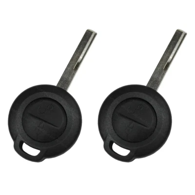 KONIKON 2x Auto Schlüssel Gehäuse passend für Mitsubishi Carisma Space Star Smart W454
