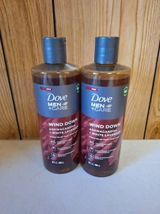 2 x Dove Men + Care WIND DOWN Jabón Corporal Ashwagandha Blanco Lavanda 18 fl oz EA - Imagen 1 de 1