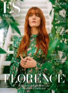 FLORENCE WELCH ES MAGAZINE 21 JUNE 2019 FLORENCE & THE MACHINE  - Bild 1 von 2