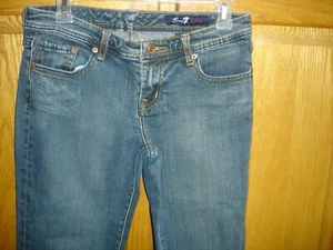 WMN'S SEVEN 7 PREMINUM CAPRI JEANS SIZE 28 BLUE - Imagen 1 de 9