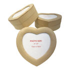 Value Pack of 3 Heart Photo Box - Large - Natural