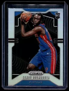 2019-20 pistons Panini Prizm argent Sekou Doumbouya recrue G14 Detroit #261 - Photo 1 sur 2