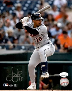 Jahmai Jones Signed Detroit Tigers 8x10 Photo #2 JSA COA - Picture 1 of 2