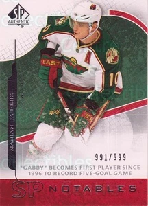 2008-09 Sp Authentic #127 Marian Gaborik - Picture 1 of 1
