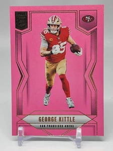 George Kittle - 2025 Donruss Elite #16 - Pink Parallel - San Francisco 49ers - Picture 1 of 2
