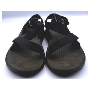 Chaco Sandals Mens 10 Black Z/1 Classic Strappy Adjustable Hiking Outdoor Shoes - Picture 1 of 5